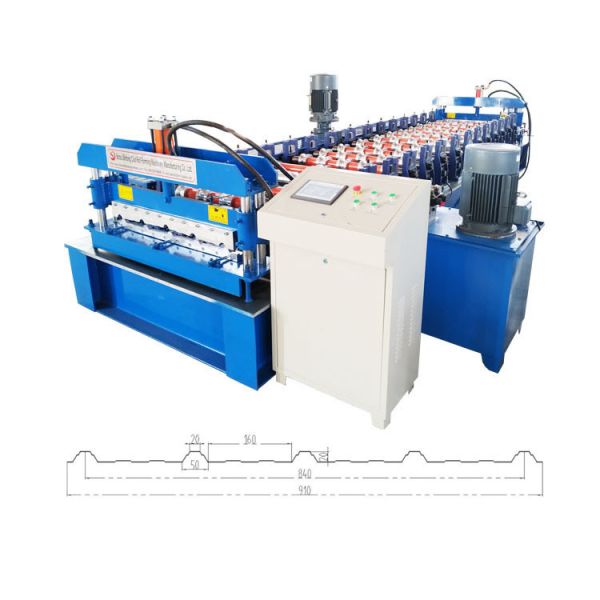 European standard metal steel roofing sheet roll forming machine for roof tile