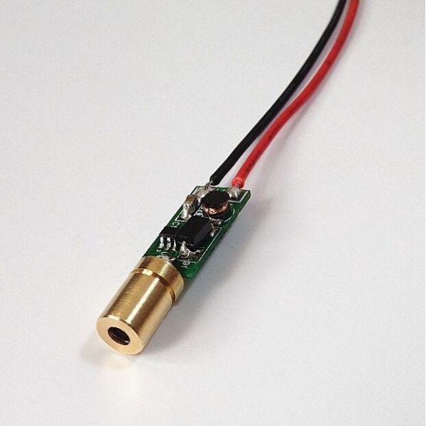 520nm 5mw Green Dot Laser Diode Module For Laser Pointer ,Laser Stage Light