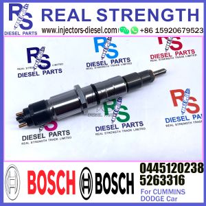 Wholesale 0445120238 5263316 BOSCH Diesel Injector For Dodge Cummins 5.9L from china suppliers