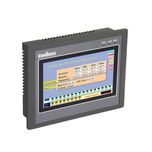 Coolmay Human Machine Interface PLC Industrial 6 Channels Single Phase HMI PLC
