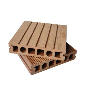 Wholesale Brown Smooth WPC Hollow Decking Boards Eco Friendly 140mmx30mm from china suppliers