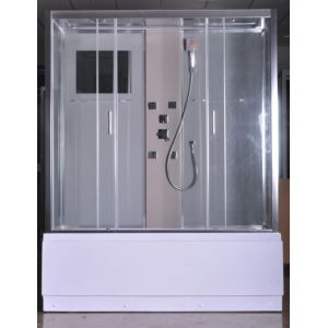 Wholesale Rectangular Clear Glass Shower Enclosures , Rectangular Shower Stalls Kits from china suppliers