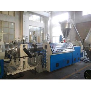 Wholesale 55KW PVC Electrical Conduit Extrusion Line 20 - 110mm High Speed from china suppliers