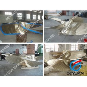 Wholesale Marine Boat Propulsion Systems 5 Blade Copper High Speed Propeller from china suppliers