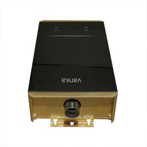 New Balanced Gas Water Heater – Glass Panel, Single Flue Design