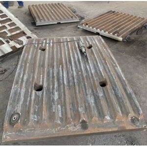 High Manganese Casting Mn18Cr2 Replacement Jaw Crusher Wear Plates