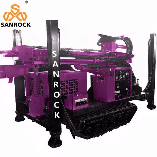 Deep Water Well Drilling Machine Hydraulic Crawler Water Well Drilling Rig For Sale