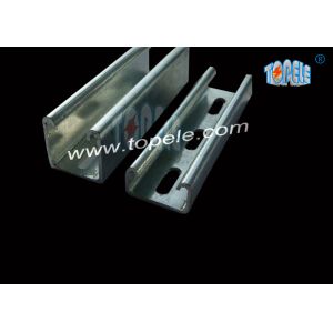 41x21mm 41x41mm / Mild Steel Slotted Strut C Channel And U Channels/