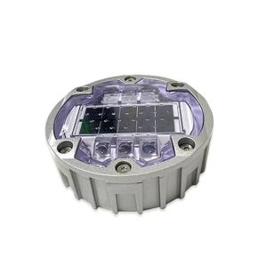 IP68 Solar Inground Light Aluminium Shell 6 Screws Solar LED Road Studs For