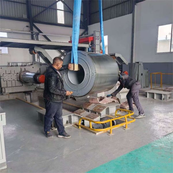 Quality 600-2000mm Width Coil Coating Line With Excellent Coating Adhesion And PLC Control System for sale