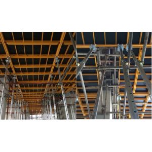 Large Area Aluminum Frame Slab Formwork System Easy Installion For Concrete