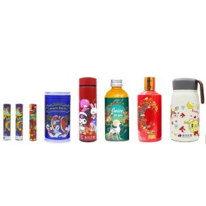 AC 110V Cylinder Inkjet Printer Windows 10 Automatic Cylindrical Printer