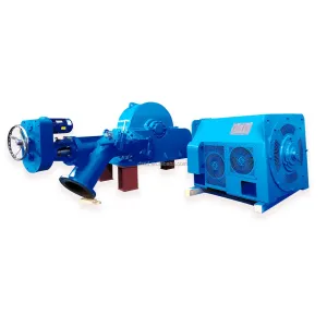 High Performing Turgo Turbine Generator for 1 Year with Low Noise Level