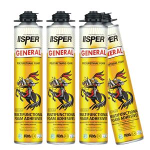 Polyurethane Foam Sealant Waterproof 750ml Quick Dry High Hardness Aluminium