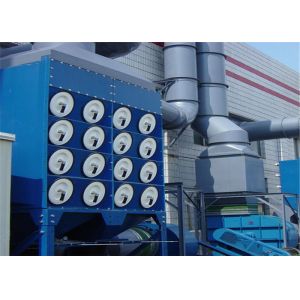 Workshop 0.6um Industrial Dust Filter 12000m3/H Powder Dust Collector
