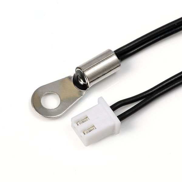 Quality 10K 100K OT Terminal Loop Heat Sensitive Temperature Probe NTC Wire Harness with Materials for sale