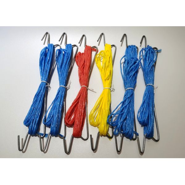 Quality White Blue Red 7KD 9KD Tomato Tying Twine With Hook for sale