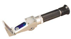 Quality Manual  Handheld Brix Refractometer Measurement Tool Copper Material for sale