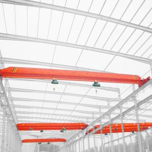 Span 30m Overhead Crane Single Girder Light Structure