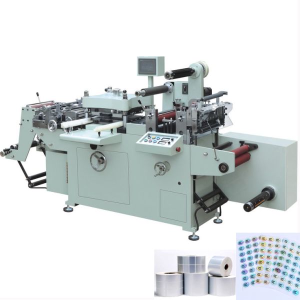 Lamination Flatbed Die Cutting Machines , 3.5kw Paper Die Punching Machine