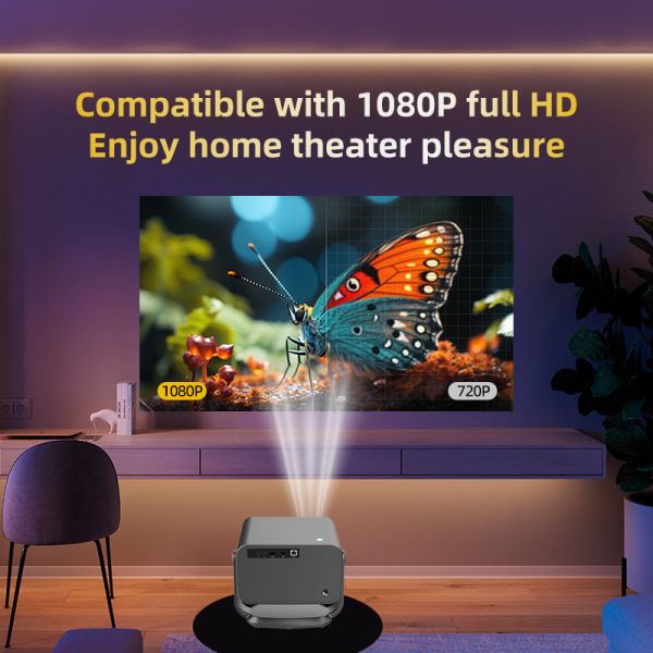 Flyin P20Pro 4K 1080p Projectors & Presentation Equipments Proyector Home Theater