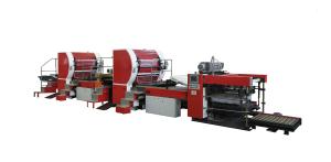 Two Color Offset Tinplate Printing Machine PLC Control With Coating Line Multifunctional