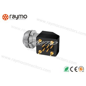 Straight Solder Printed Circuit Connectors , Right Angle Pcb Connector RM-EXG 8