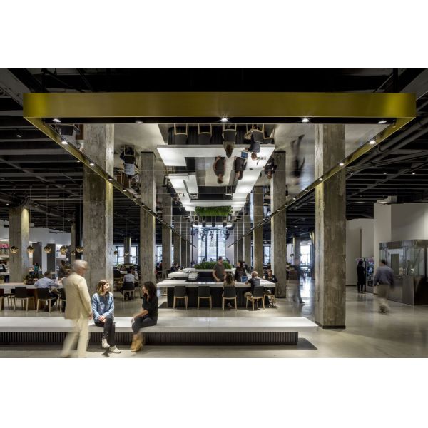 600x600mm Water Ripple Stainless Steel Ceiling Panel Sharp Edge