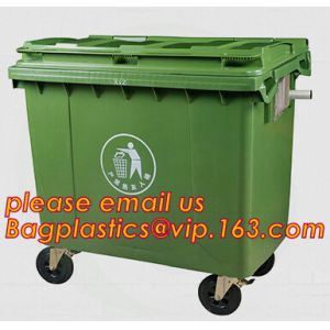 15L PP medical trash bin / waste container for hospital, Recycle outdoor 240L