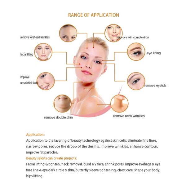 Face Lifting Wrinkle Removal 110v 220v RF Beauty Equipment