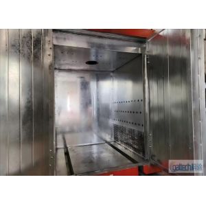 Automated High-Temperature Paint Spray Booth with Thermal Curing Oven