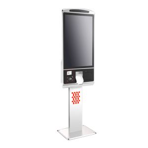 32-Inch Touch Screen Payment Machine Kiosk With Thermal Printer And Qr Code