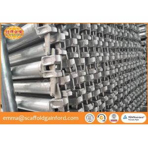 Ring lock horizontal diagonal level diagonal brace for ring lock scaffold system