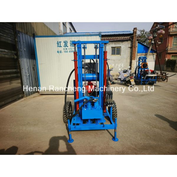 Powerful Portable Water Well Drilling Machine for 150m Drilling Depth and 450mm Diameter