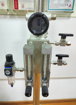 Bubble Level Meter Air-Blowing Liquid Level Gauge for Precise Measurement of Liquid Level Height