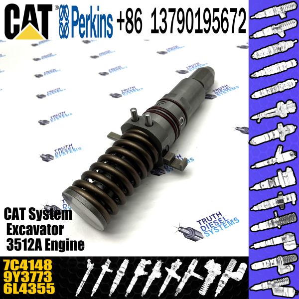 3512 E3512 Fuel Injector Assembly 4P9075 4P9076 7E6408 4P9077 9Y3773 7C4148 6L4357 6L4355 6L4360