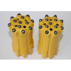 T38 Retrac Flat Face Threaded Drill Button Bit Cobalt Tipped Drill Bits 64mm