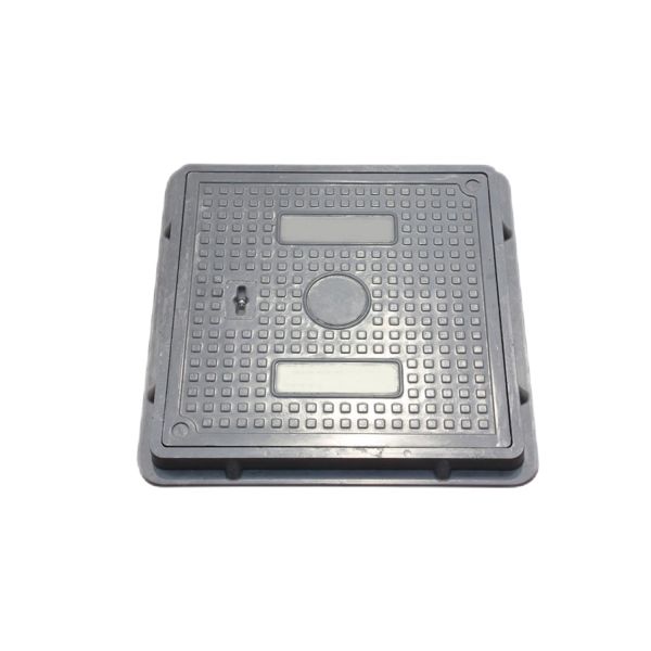 Quality UV Resistance Composite Manhole Cover Embedded/Frame And Cover Installation Method with Composite Materials for sale