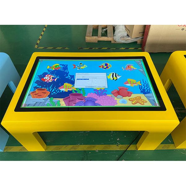 43 Inch Smart Waterproof Interactive Touch Screen Coffee Table For Kids