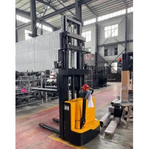 Wholesale Compact Size Electric Pallet Stacker with Adjustable Cab and 1 Year Warranty from china suppliers