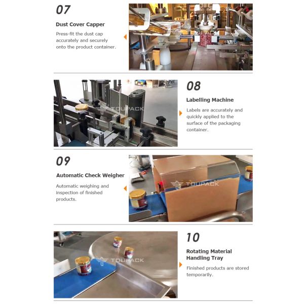 240g 480g 1kg Coated Peanut Stand Zipper Pouch Doypack Packaging Dried Fruit Snack Multihead Weigher Premade Bag Packing Machine