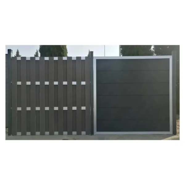 Concealed Fastener WPC Fencing Panel for Modern Home Boundary
