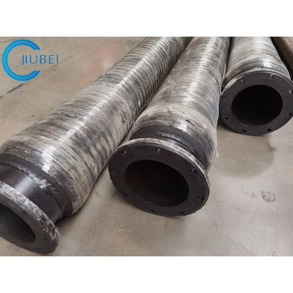 10 Inch 9 Inch Cement Rubber Discharge Hose Replacement Flexible Water Industrial