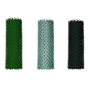 Galvanised Chain Link Fencing / Chain Link Security Fence For Animal Protecting