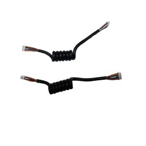 Customized TPU Coiled Cable Harness Assembly for Advanced Electronic Application