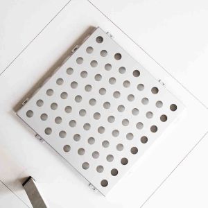 Privacy Panels Perforated Metal Sheet Smooth And Flat Surface Interior Design