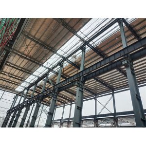 Customized Flexible Light Steel Structure Building Construction Long Span