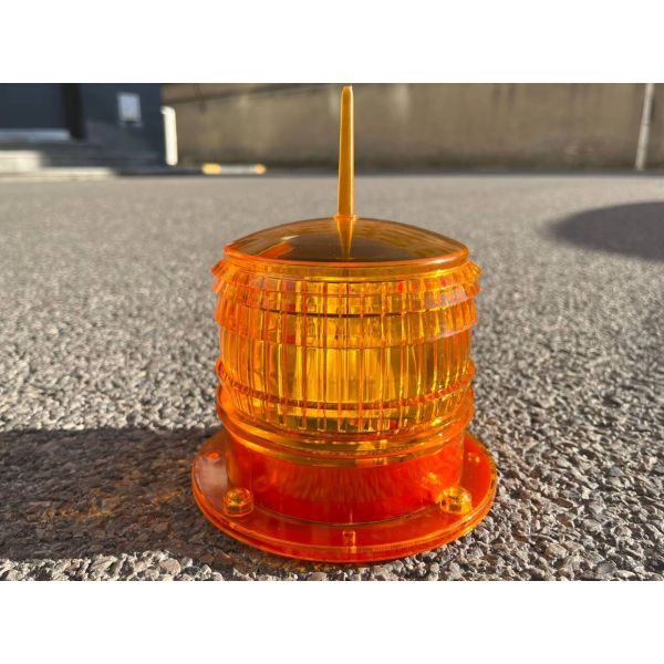 Solar Aviation Obstruction Light Solar Marine Beacon Warning Light Sea Navigation Lamp for Tower