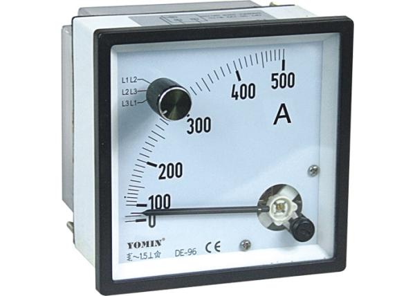 Panel Meters Analog Changeover Switch Voltmeters To Measure , Extensive Reange