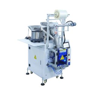 Good Performance 2 Drums Button Snaps Packaging Machine Packing Fastener Clips